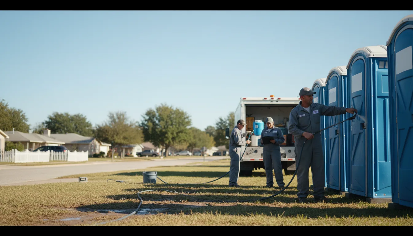 Long-Term Portable Toilet Rental in Robinson, KS near me